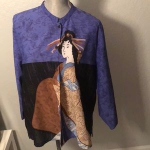 Vintage Geisha Girl Shirt